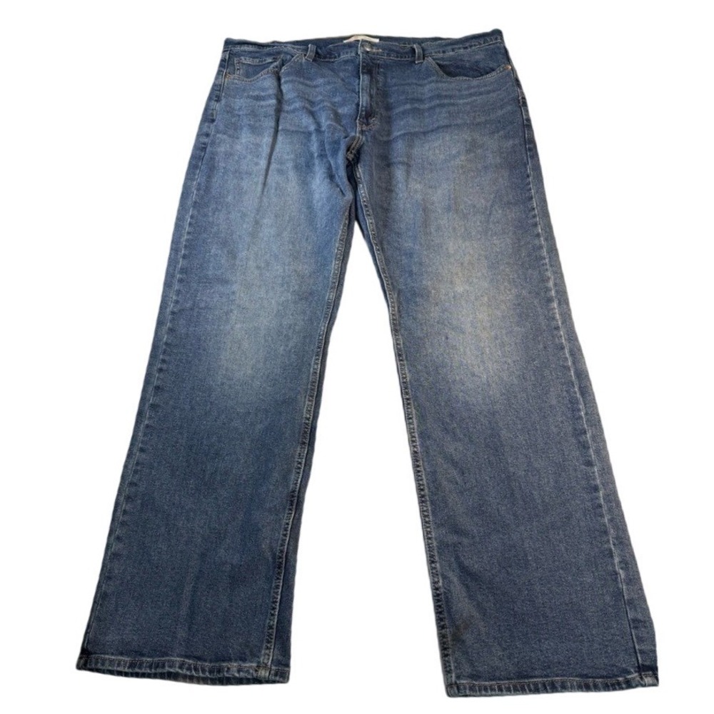 Signature Levi Strauss MenRelaxed Fit Jeans 40x30 Blue Medium Wash Denim Classic